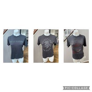 Lot of 3 GOLDEN Goods tee shirts Size XSmall